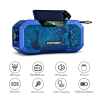 Solar Radio Hand Crank Emergency Flashlight Reading Light AM FM NOAA Phone Charger SOS Alarming Outdoor Survival Power Bank