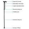 Adjustable Portable Walking Stick for Outdoor Travel Hiking
